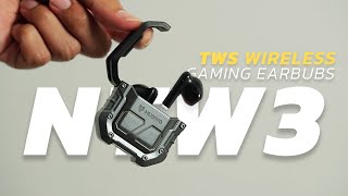 หูฟังไร้สาย GAMING EARBUDS TWS WIRELESS  NUBWO NTW3 [upl. by Elocaj]