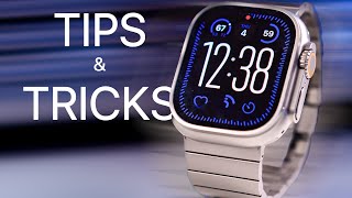 22 INCREDIBLE Apple Watch Tips amp Tricks youll wish you knew sooner [upl. by Ddal]