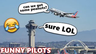 Pilot Accidentally Gives Passenger Announcement to Air Traffic Control  Funny ATC  Part 4 [upl. by Herrick]