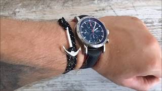 MühleGlashütte Teutonia Sport I Chronograph Wrist Handgelenk [upl. by Lenno]