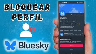 COMO SILENCIAR OU BLOQUEAR CONTA NO BLUESKY  DETALHADO [upl. by Assenna]