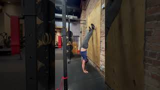 Handstand Scap push ups and hyperflexion stability Handstand stability CrossFit ￼ [upl. by Alithia]