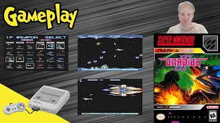 Gradius 3  Super Nintendo Gameplay With Xenogear99 4K 60FPS [upl. by Zampardi]