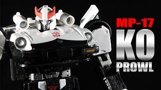 MP17 Prowl KO Takara Masterpiece figure review amp comparison [upl. by Holms978]