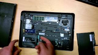 How To Install SIM Card HP EliteBook 840 g1 [upl. by Litman]