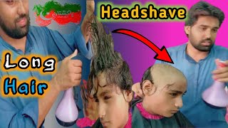 Headshave Crying Pakistani Barber Shop  Headshave Crying Pakistani  Funny Headshave Crying Boy [upl. by Chadabe]