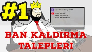 SAMED GÜNGÖR BAN KALDIRMA TALEPLERİNİ OKUYOR  Bölüm 1 [upl. by Homer362]