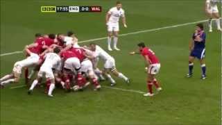 Great Welsh scrum vs England 2012 [upl. by Katharine607]