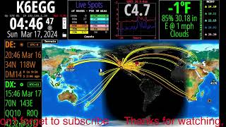 🔴 K6EGG 31624 Fusion DMR DStar HF and FT8 Icom IC9700 AND IC7610 [upl. by Oler]