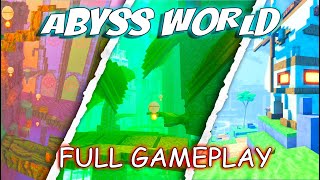 Abyss World  Full Walkthrough  All Levels  All Badges ROBLOX [upl. by Emelita]