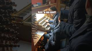 Komt ‘ie NÓU mee 😅KoekampZopie in de Laurenskerk marcodentoom orgel lachen [upl. by Moll]