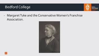 Womens suffrage and Royal Holloway and Bedford College [upl. by Wolenik]