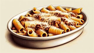 Rigatoni al horno receta [upl. by Jacki]