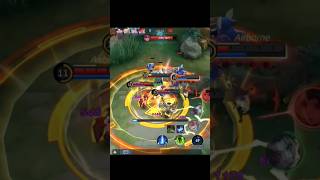 OP Gatotkaca with New Emblem 1 vs 3 Outplayed mlbb gatotkaca [upl. by Aziza]