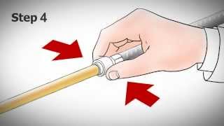 How To Connect a Push Fit Fitting  Hydraquip [upl. by Norby]