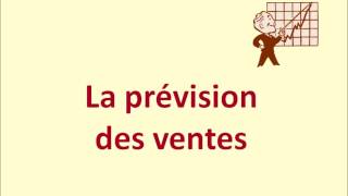 Prévision des ventes [upl. by Doone]