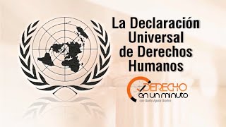 La Declaración Universal de Derechos Humanos en un minuto  DE1M  28 [upl. by Nuawed326]