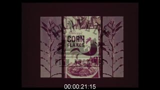 Advert for Kelloggs Corn Flakes 1960s  Film 1092179 [upl. by Stephenson898]