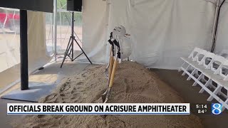 Officials break ground on Acrisure Amphitheater [upl. by Saidee189]