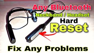 How To Reset Your Bluetooth Headset  How To Reset Bluetooth Earphone  Reset Bluetooth Earphone [upl. by Avelin]