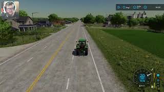 Farming Simulator 22 Elmcreek Big Potato Harvest Pt1 Ep39Live [upl. by Procto718]