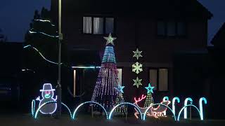 2023 Vorster Family Lights  Trolls Wanna Have Good Times [upl. by Steffie]