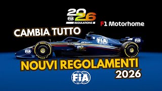 🚨 F1 Nuovo Regolamento F1 2026 🚨 f1 formula1 [upl. by Donni2]