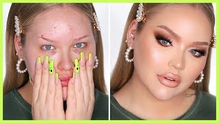 FULL FACE OF FLAWLESS InDepth Makeup Tutorial  NikkieTutorials [upl. by Horn]