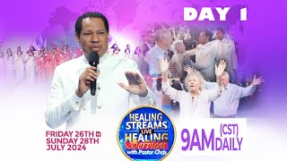 LIVE HEALING STREAMS LIVE HEALING SERVICE with PASTOR CHRIS  26TH July 2024  Day 1 [upl. by Ylrac]