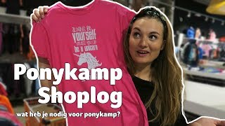 Shoplog PONYKAMP  Epplejeck [upl. by Anawik]