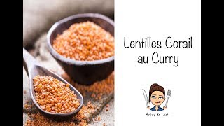 Lentilles Corail au Curry [upl. by Adah]