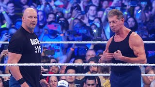 WWE WrestleMania 38 Night 2 WTF Moments  Vince McMahon Takes Worst Stone Cold Stunner Of All Time [upl. by Jaquith744]