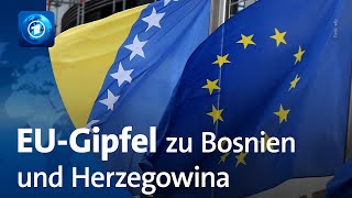 Bosnien und Herzegowina Debatte über EUBeitritt [upl. by Chlores]