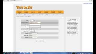 Как настроить WiFi роутер Tenda на beeline [upl. by Paolina518]