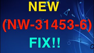 Ps4 NW314536 Fix [upl. by Jeuz]