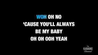 Always Be My Baby in the Style of quotMariah Careyquot karaoke video with lyrics no lead vocal [upl. by Eelac]