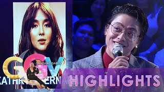 GGV Daniel asks Kathryn a lovefilled question in Tanong Mo Mukha Mo [upl. by Fayre]