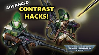 Contrast Hacks Aeldari Rangers Painting Tutorial for Warhammer 40k  How to Paint BielTan Eldar [upl. by Eversole]