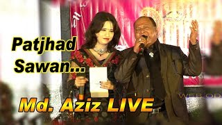 PATJHAD SAWAN  Mohammad Aziz LIVE [upl. by Poirer602]