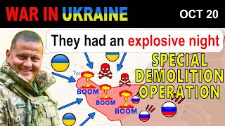 20 Oct Explosive Gifts Delivered Russian Plans Derailed  War in Ukraine Explained [upl. by Harmonie901]