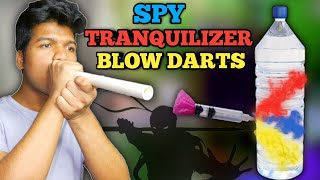 DIY Spy Tranquilizer Blow Darts From Scratch  viplash [upl. by Bradford]