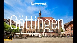 Göttingen Germany 🇩🇪 Walking Tour 2023  4K 60fps HDR [upl. by Arocat151]