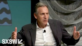 A Conversation with Howard Schultz  SXSW 2019 [upl. by Oinotna]