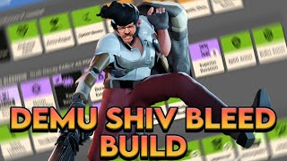 DEADLOCK SHIV BUILD GUIDE  DeMu SHIV Bleed [upl. by Samaria]