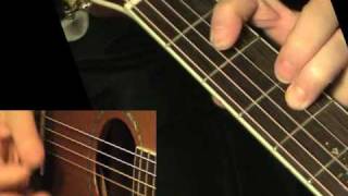 Life by the Drop S R Vaughan  TAB Acoustic guitar lesson learn to play [upl. by Guttery]