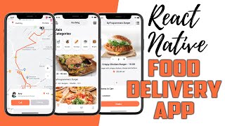 LCRN EP8  Food Delivery App  React Native UI [upl. by Scevor]