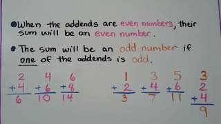 3rd grade math 11 Number Patterns amp Commutative Property of Addition [upl. by Eninaej]