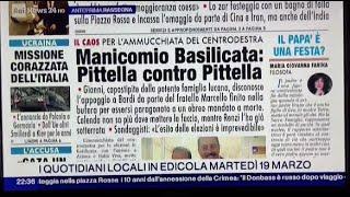 Elezioni in Basilicata Pittella contro Pittella [upl. by Czarra]