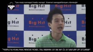 ENG SUB  ROMAN SUGA of BTS  방탄소년단  BIG HIT Audition Min Yoongi Pre Debut [upl. by Aniral]