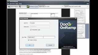 How to Scan to PDF amp Create A Fillable Form Using DocQ [upl. by Vel475]